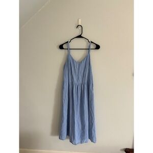 Old‎ Navy Cami Dress Striped Sleeveless Casual Summer Dress with Pockets L
